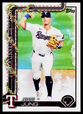 Josh Jung 2025 Topps Holiday #H7 Texas Rangers