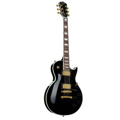 J & D LC II Black - Single Cut E-Gitarre