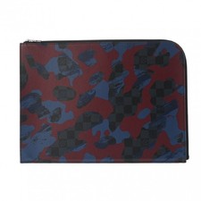 Louis Vuitton Pochette Jour GM N63292 Clutch Bag Damier Canvas WB3087
