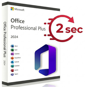MICROSOFT OFFICE 2024 PROFESSIONAL PLUS - VOLLVERSION - SOFORT 3 SEK SOFORT