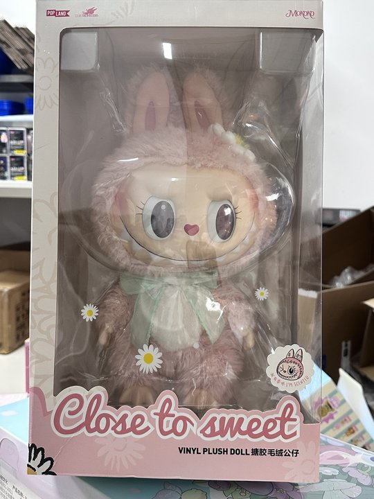 BIG SIZE PINK MO KO KO CLOSE TO SWEET 38CM PLUSH TOY AUTHENTIC HOT