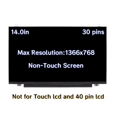 New Led Lcd Screen for HP Chromebook 14A G5 14'' HD 30 Pin N140BGA-EA4 C1 REV.C1