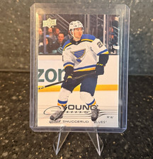 2025-26 Upper Deck Series 1 - Young Guns Jimmy Snuggerud #207 (RC) Blues