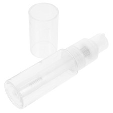Transparent Dry Powder Spray Bottle Refillable Portable Powder Container