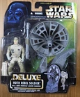 1996 Kenner Star Wars Deluxe Hoth Rebel Soldier w/ Anti-Vehicle Laser Cannon...