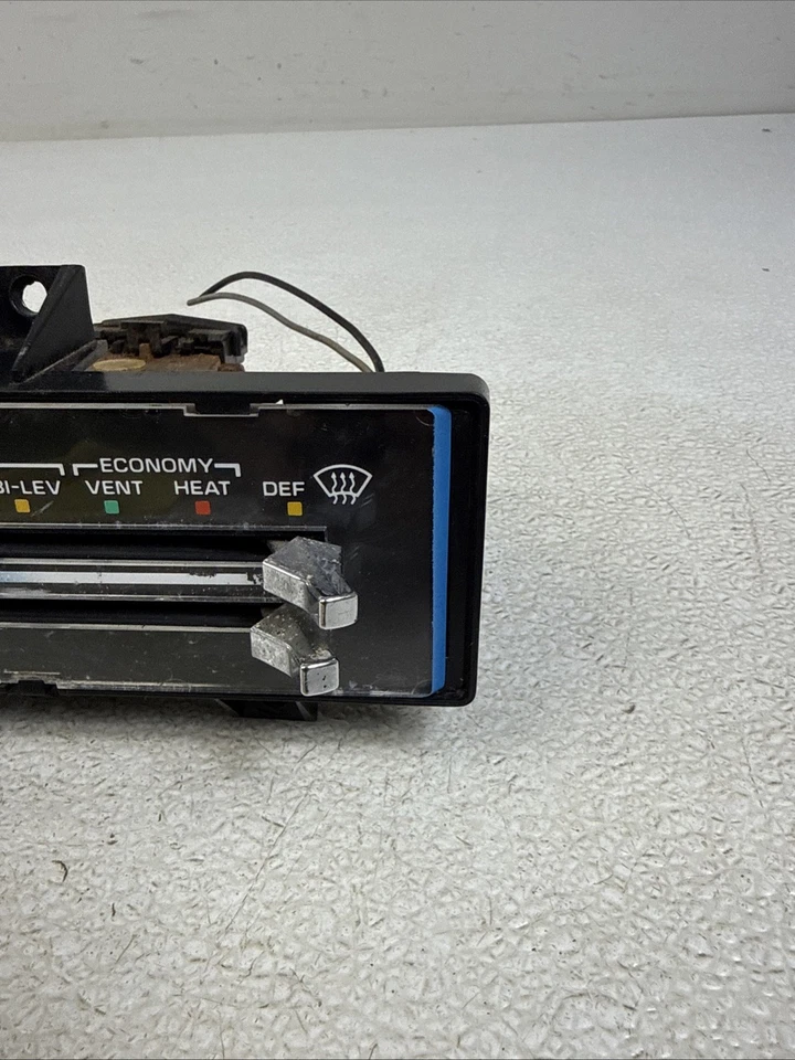 Chevy Van G10 G20 G30 1991-1995 interruptor de control de calefacción aire acondicionado OEM Foto 3 de 4
