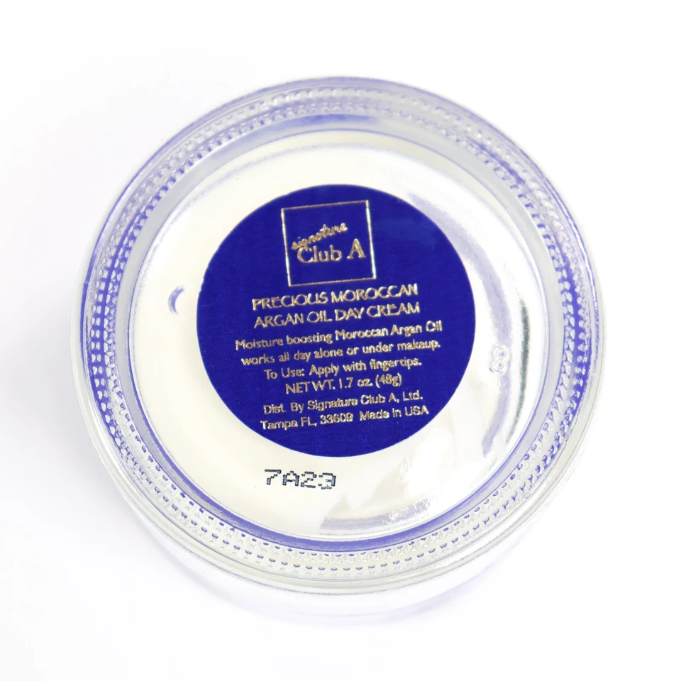 Signature Club A Precious Moroccan Argan Oil Day Cream 1.7oz 48g New Sealed - Image 3 of 3