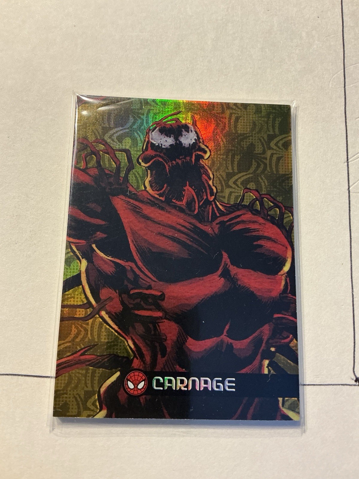 2017 Fleer Ultra Spider-Man Trading Royal Foil Cards GC-30 Carnage 51/99