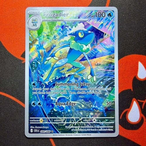 Pokémon TCG ‘Frogadier 89/86’ Chaos Rising PSA 10 CONTENDER