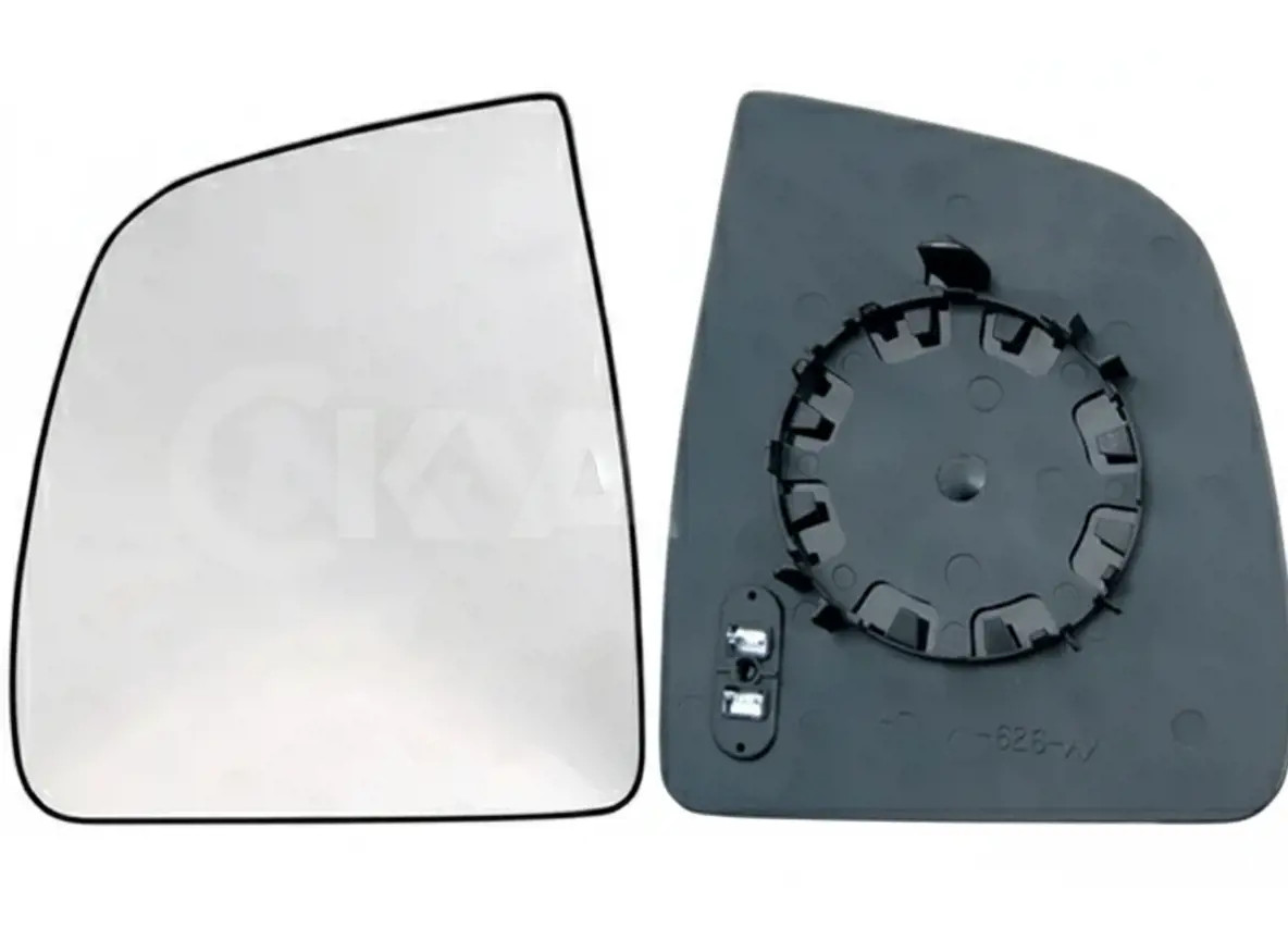 Mirror insert glass Right Heatable 6432929 ALKAR for FIAT OPEL