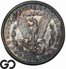 1898-S Morgan Silver Dollar Coin, Better Date, Choice BU++, Color — photo 2