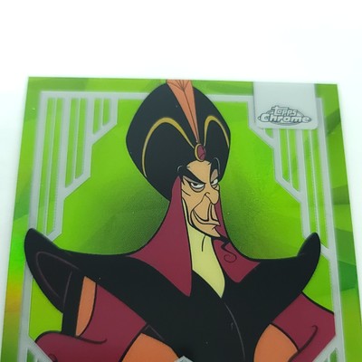 2023 Topps Chrome Disney 100 Jafar Green Refractor Limited 11/99