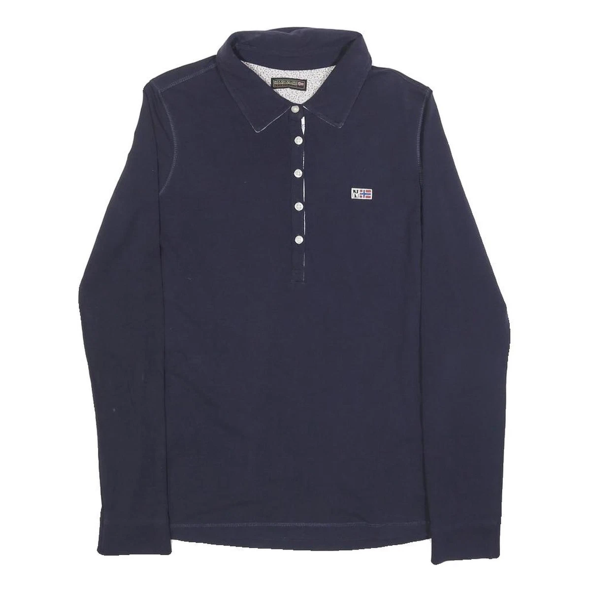 Chemisier chemise femme XS napapijri : Achat occasion | Chemises (femme) Napapijri Bleu Très bon état
