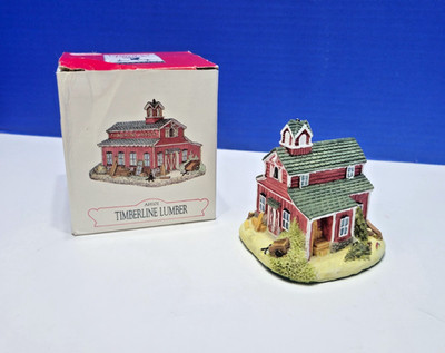 Vintage Liberty Falls Timberline Lumber Village Figure