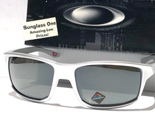 NEW Oakley GIBSTON X-Silver PRIZM Black Lens Sunglass 9449-22