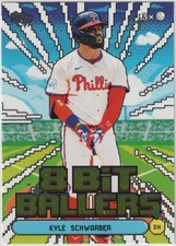 2026 Topps Series 1 Kyle Schwarber 8-Bit Ballers #8B-25