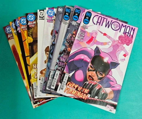 11x 2025 CATWOMAN # 66 67 68 70 71 72 73 75 78 ~ 1st PRINT DC VARIANT Comic LOT 
