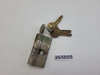 Zylinderschloss + 4 Schlüssel BAB/ESS Metall Türenschloss DDR Sicherheit #265055