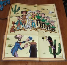 LUCKY LUKE JUBILÄUMS-POSTER VON 1987 EHAPA N...