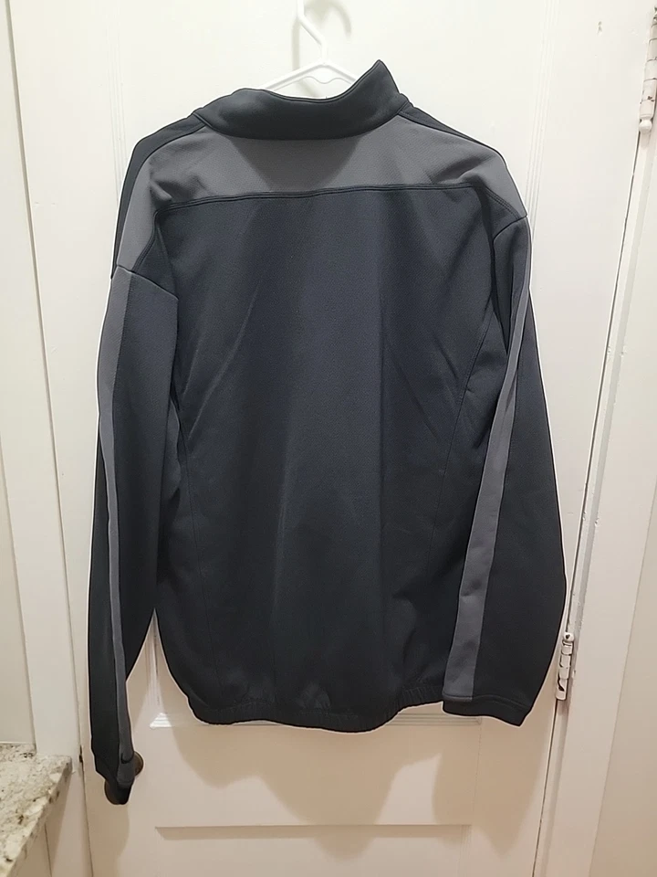 Nike Golf Therma Fit Cuarto Cremallera Para Hombres XL Negro Gris Polar Pullover Sudadera Foto 4 de 4