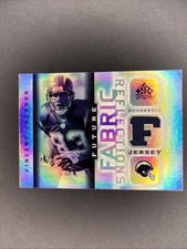 2005 Upper Deck Reflections - Future Fabric Vincent Jackson #FFR-VJ (MEM, RC)