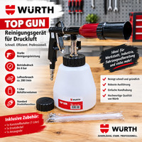 Würth Top Gun Druckluftreinigungspistole TOP Gun