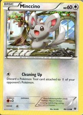Minccino (86) XY - Fates Collide - 86/124 Pokemon Card NM