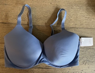 Auden The Everyday Bra 38DD Dark Blue Underwire T-Shirt Full Coverage-Underwire