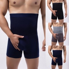 Boxer uomo controllo pancia body shapers pantaloncini dimagranti intimo slip