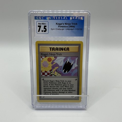 Koga's Ninja Trick (Unlimited) graded CGC 7.5 for sale on eBay