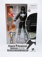 Power Rangers Lightning Collection  Mighty Morphin  Metallic  Black Ranger