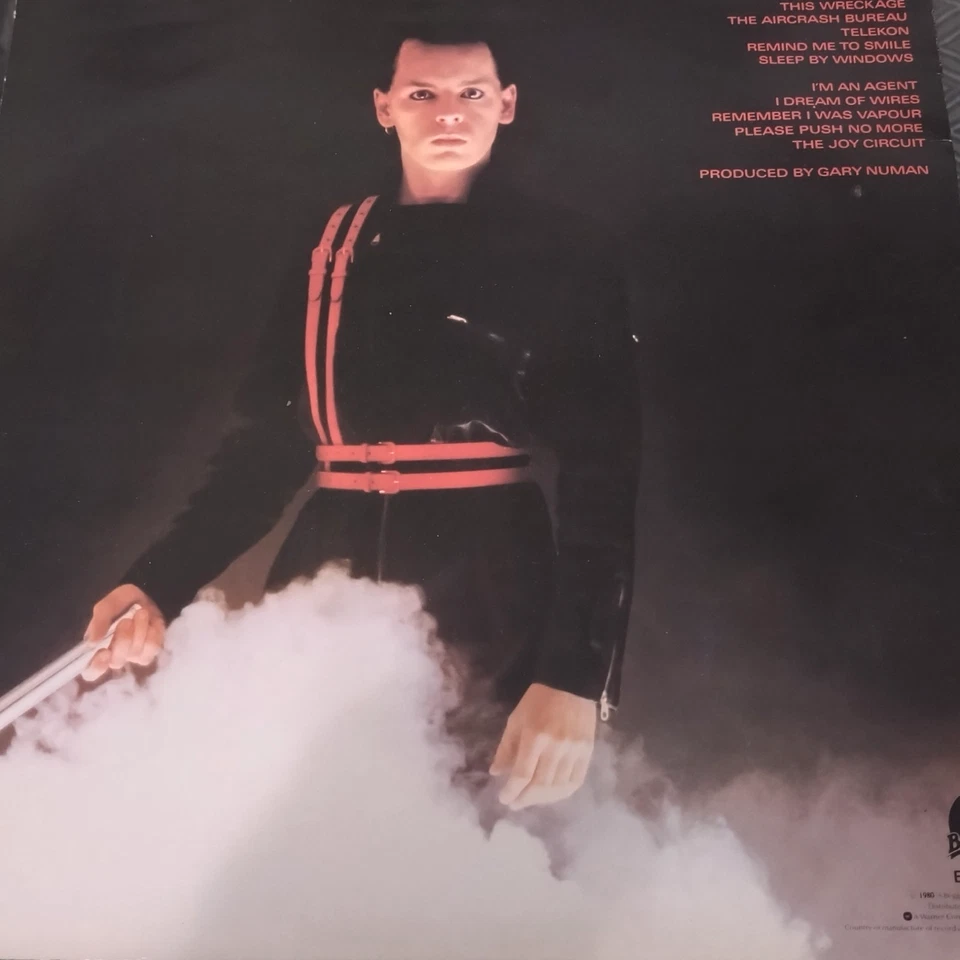 GARY NUMAN LP - TELEKON - DUTCH VINYL + U.K. SLEEVE 1980 SYNTH / NEW WAVE VG+/VG - Image 3 of 4