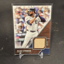2026 Topps Series 1 Riley Greene Baseball Bat Relic Card MLM-RG 