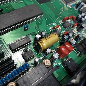 SNK NEO GEO AES Japanese Console RGB Bypass BIOS socket Recap AES3-4 #058249