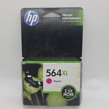 HP 564XL Magenta Ink Cartridge Genuine OEM NEW SEALED EXPIRED 2015