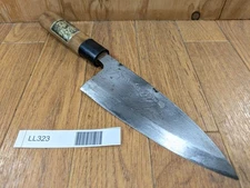 Japanese Chef's Kitchen Knife DEBA Vintage HAND MADE from Japan 153/282mm LL323