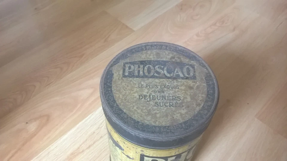 Ancienne boîte métallique "Phoscao" 1kg - Photo 2/4