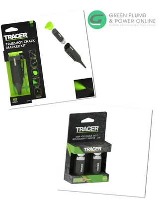 Rotulador de tiza Tracer TRUESHOT pluma herramienta de marcado de orificios bote de repuesto