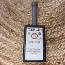 Vintage Merlin SXL Pro Electronic Pinpointing Probe with case Works Great