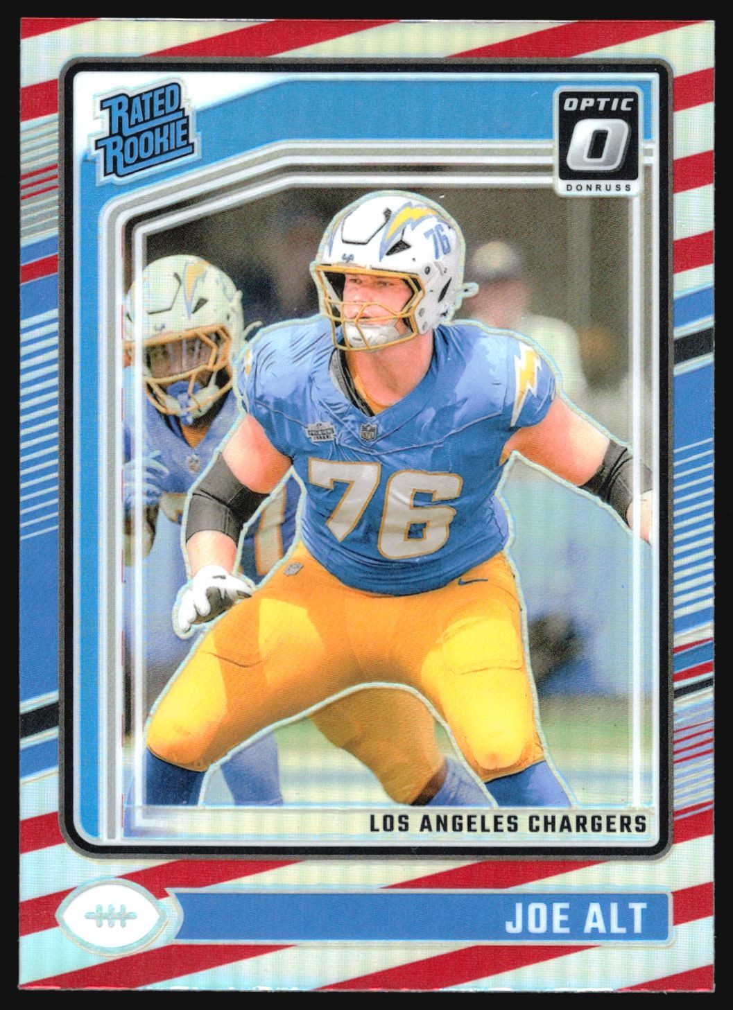 2024 Donruss Optic JOE ALT Freedom Stripe Prizm SSP Rookie #254