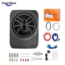 NEU 7" Aktiv-Subwoofer Auto Untersitz Bassbox aktiv 1500W Klein Mini Flach