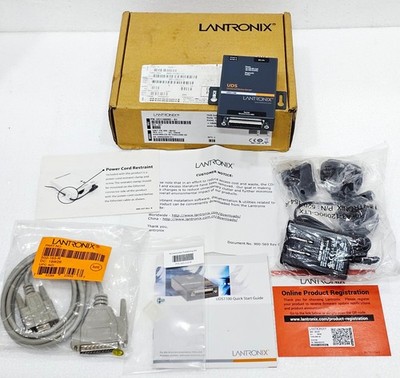 Lantronix UD1100002-01/950-00152 DC.19W48 Universal Gerät Server UDS1100 #2