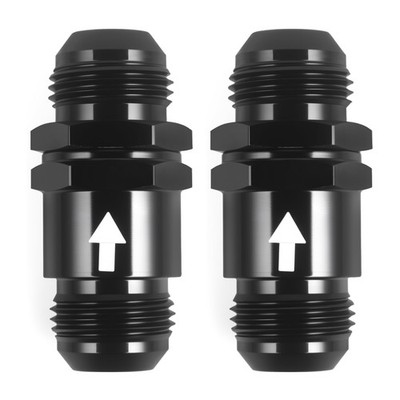 CNWZYMX AN10 One Way Non Return Check Valve 10AN to AN10 Male Flare Inline Fi...