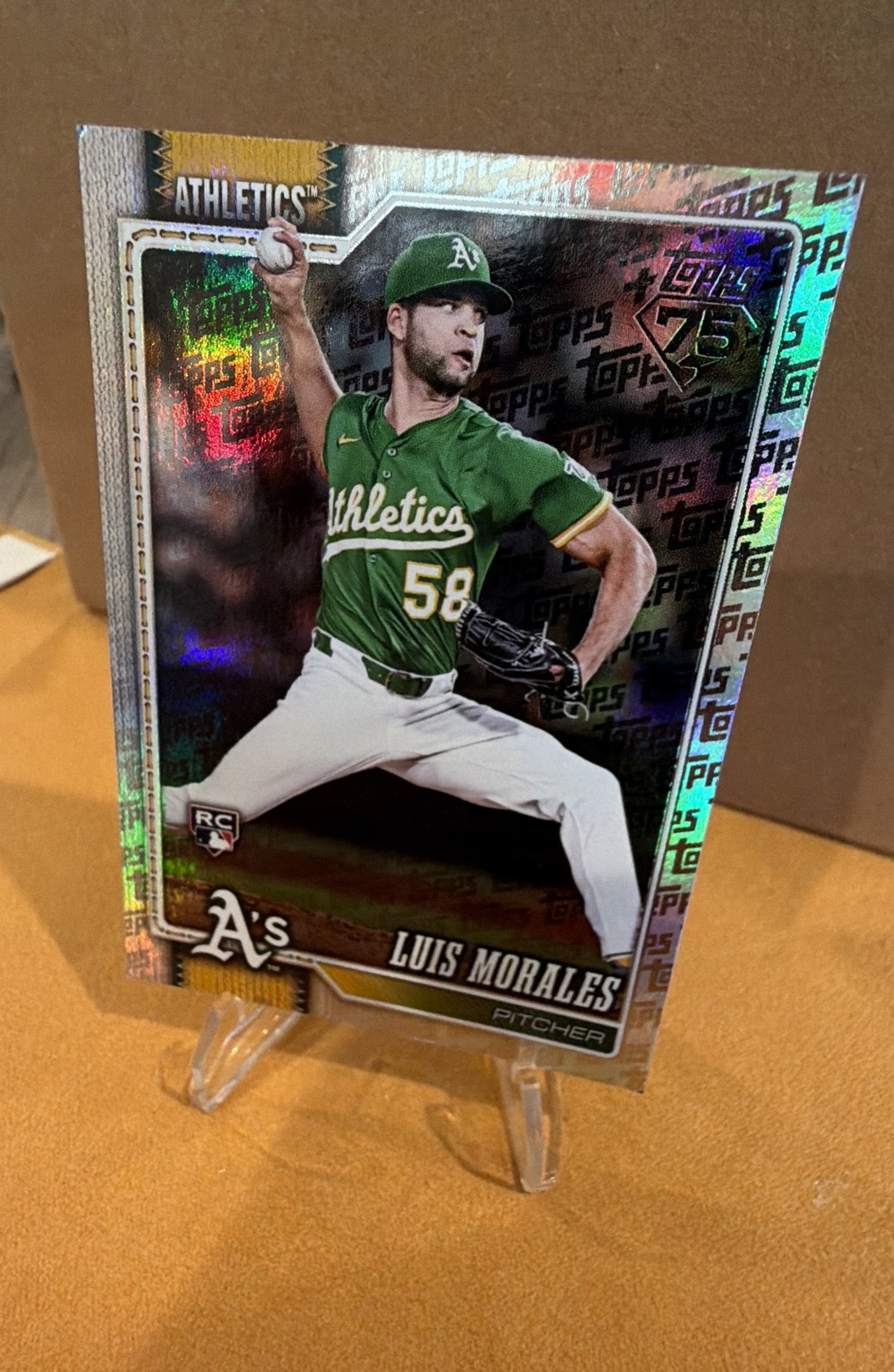 2026 Topps Series 1 - Luis Morales #259 Topps Logo (RC)