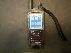 Icom IC-A25C Portable VHF Com Radio