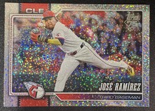 2026 Topps Series 1 Celebration Jose Ramirez Confetti #284 Guardians