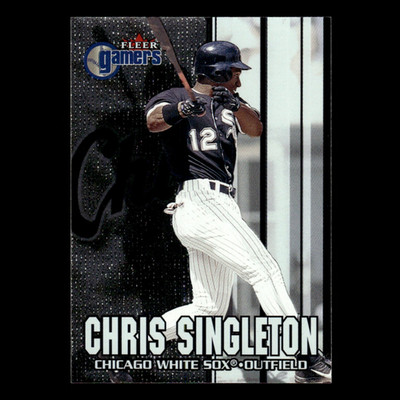 Chris Singleton #7 2000 Fleer Gamers Chicago White Sox Baseball Card MLB NM