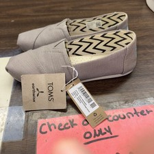 L Shoes Universal women Toms Alpargata 10017741 Grey Size 6