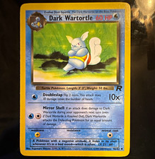 The Pokémon Company Dark Wartortle 46/82 Team Rocket Unlimited Uncommon 2000