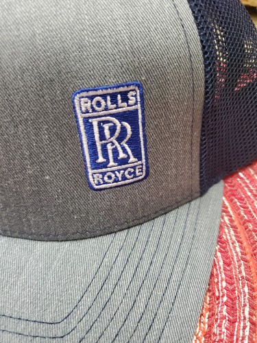 100% Rare Official Authentic Rolls Royce Hat / Cap Navy From Rolls Royce HQ
